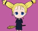 創作～二次創作までちみキャラ描きます アイコンやキーホルダー、バッジなどにどうぞ! イメージ1