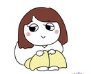 似顔絵アイコン“しゃがみにんげん”つくります 親しみやすく、愛されやすく、あなたをデフォルメしちゃいます！ イメージ3