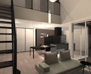 住宅・マンション◆おうちの内観パースを作成します 検討中でもOK！複数パターンで理想のカタチを見つけましょう！ イメージ3