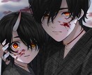 目を惹く1枚絵イラスト描かせていただきます VTuberさん配信者さん歌い手さんにおすすめです イメージ2
