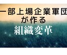 事業拡大のための組織変革の方法を指南します 組織文化を変革し、事業を伸ばしたい経営者・管理職の皆様へ！！ イメージ1