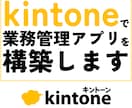 kintoneで業務管理アプリを構築します 資格保有者がカスタマイズも含めて丁寧に対応します！ イメージ1