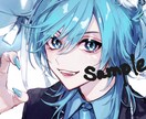 あなただけの透明感抜群なアイコンを描きます TwitterやYouTubeで使える魅力的なアイコン イメージ6
