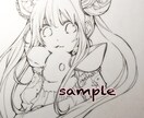 お好きなイラストをお描きします 受け付け終了>>お好みのイラストをあなたの手に! イメージ2