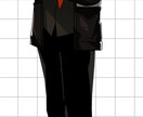 ダークでカッコいいイラスト描かせていただきます バストアップから全身立ち絵まで、気軽にご相談ください イメージ9