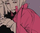 シンプルでスタイリッシュなイラストを描きます 色数を絞った作品が得意です（サンプル参考にしてください） イメージ4