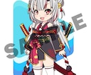 お好きなキャラクターをミニキャラにします オリジナルキャラでも版権キャラでもOKです イメージ10