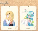 おまかせプラン：人物単体のイラストを作成します 手描きならではのぬくもりとやさしい空気感を大切に仕上げます イメージ5