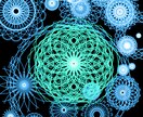 ネオンデザインの絵を描いてその絵を売ります 何か色や題材をもとにネオンを活用して絵を描きます イメージ1