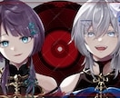 配信活動に使えるイラストを制作します 歌ってみたやサムネイル、MV用イラストを制作します イメージ4