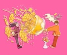世界観・コンセプトを重視した一枚絵を描きます KV、MV、書籍表紙など「こだわり型イラスト」が欲しい方へ イメージ3