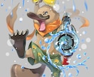色んな絵柄対応可能可愛いバナー広告イラスト作ります 美術大学出身ので色んな絵柄とそっぐり近づける商用可能です イメージ3