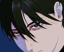 シンプルでかっこいい・おしゃれなイラストを描きます 一枚絵から動画のサムネイルや差分まで。 イメージ1