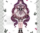 表情差分17種 病みかわナース立ち絵 販売します IRIAM配信、TRPG、ゲーム制作、活動に！立ち絵セット イメージ3