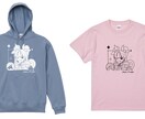 グッズイラストを作ります Tシャツ・アクスタ・・印刷物はお任せください！ イメージ3