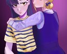 一枚絵お描きします かっこいいも可愛いも叶えます！ イメージ1