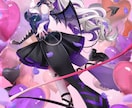 透明感のある瞳のイラスト描かせていただきます 動画イラスト、SNSアイコン、１枚絵など イメージ3