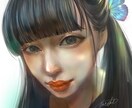 SNS、ブログ、名刺、素敵なアイコンお描きします かわいい、リアル、似顔絵、アニメ、シンプル、モノクロなど！！ イメージ1