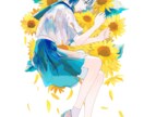 鮮やかで目を引くイラストを描きます MVサムネイルやMVイラストにいかがでしょうか！ イメージ4
