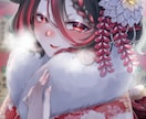 歌ってみた、サムネイル、立ち絵等のイラスト描きます MVイラスト/サムネイル/パーツ分けイラスト 等 イメージ3