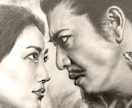 鉛筆で人物や愛犬愛猫などリアルな似顔絵を描きます 鉛筆ならではのあたたかい雰囲気を表現します イメージ8