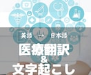 医療(コロナ)関連の翻訳【英語→日本語】承ります 企業からの実績あり！画像からの文字起こしも、ご依頼ください。 イメージ1