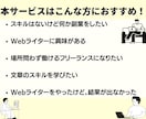 Webライターとして稼げるようにコンサルします 添削サービス付き！プロのwebライターが1ヶ月間徹底サポート イメージ2