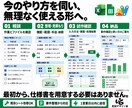 Excel・スプシの修正・構築・自動化をします 関数の修正から、データ基盤シート構築、自動化まで イメージ8