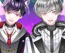 顔の強いVtuberを修正無制限でお作りします 一括制作！キャラデザ＋Live2D イメージ3