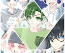 キャラクターイラスト作成します アイコンから立ち絵まで、安価なサービスをご提供します！ イメージ2