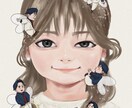 あなただけのオリジナルイラスト作成します ウェルカムボードや、アイコンなど、色んな用途に！ イメージ1