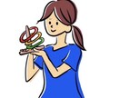 ウェブ・インスタ投稿に添える絵を描きます 挿し絵　インスタ投稿やブログに★ イメージ1