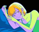 ポップでシンプルな女の子のイラスト描きます ポップでカワイイ女の子のイラスト描きます。 イメージ2