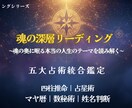 魂の奥に眠る本当の人生のテーマを読み解きます ５大占術を使って多角的に読み解く鑑定を届けます イメージ1
