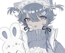 SNSなどのアイコンを描きます 可愛い女の子やメイドのイラストを描くのが得意です！ イメージ1