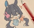 アナログの温かみがあるSDイラストをお描きします お手軽なオリジナルSDイラストをお求めの方へ イメージ4