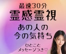 初回お試し｜霊視でお相手の気持ちと次の一手を視ます 24h以内♪約800字♪ 復縁/不倫/遠距離/失恋/片想い イメージ2