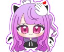 グッズにも使用できるミニキャラ制作します 配信者さんにも優しいお値段でミニキャラ制作します！ イメージ4