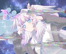 動くサイバーポップなkawaiiイラスト描きます 商用込！修正無制限！SNSや動画内の素材に最適！ イメージ2