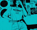 かっこいい系のイラスト描きます 元マンガ家上がりのデザイナー兼イラストレーターです。 イメージ3