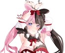 様々な用途で使える綺麗なイラストをお描きします 商用〇、キャラのみ、サムネイル/SNSアイコン/ミニキャラ イメージ5
