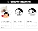 シンプルでおしゃれなアイコン描きます ちょっと個性的なイラストをアイコンにしませんか？ イメージ4