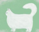 ペットの似顔絵、お好みのイラスト描きます 花と猫のマッチしたイラストはいかがですか？ イメージ8