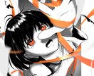立ち絵・一枚絵・SNS向けイラストを描きます 凝った構図・ポージングで描きます イメージ2