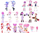 あなたのキャラを3D化します デスクトップマスコットやVtuberを始めたい方にも イメージ5
