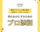 売れるLP・商品ページにプロが添削します LPの制作を他社に任されている方へ イメージ1