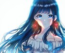 SNSのアイコンやイラスト描きます 可女の子のイラストを中心としたあなた用のイラストを描きます。 イメージ1