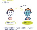 かわいい変身似顔絵描きます SNSでインパクト大！変身姿のアイコン イメージ4