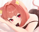 1キャラクター1.8万円で一枚絵制作します 商用利用OK！可愛くキラキラした女の子イラストが得意です。 イメージ9