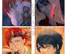 男性の一枚絵、アイコン、サムネなど描きます アイコンや動画などに使えるイラストを描きます！ イメージ2